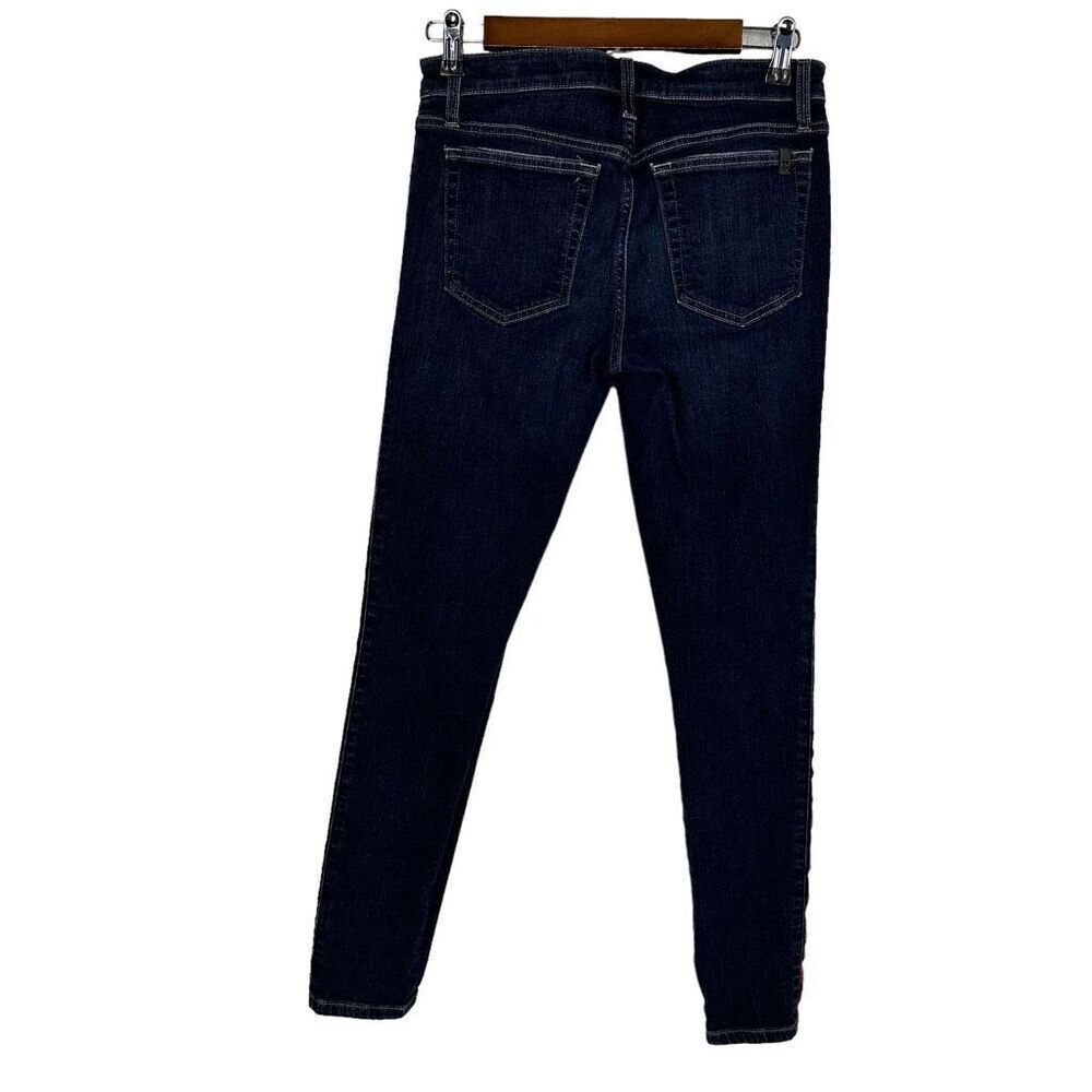 Joe's Womens Wiloughby Jeans Skinny Ankle size 27 Side Stripe - Picture 3 of 10